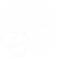 Kirkkopalvelujen valkoinen logo